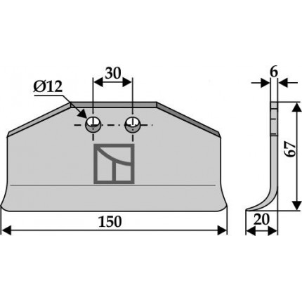 Сменный нож
