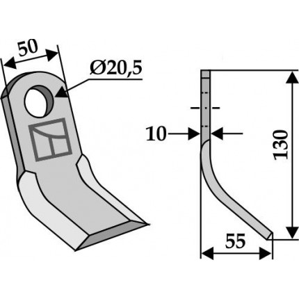 Y-образный нож