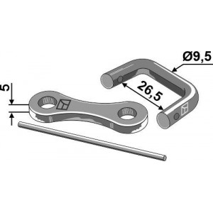 Замок цепи Ø10
