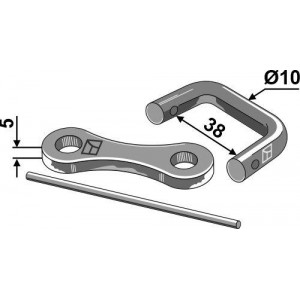 Замок цепи Ø10