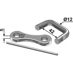 Замок цепи Ø12