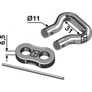 Замок цепи Ø11