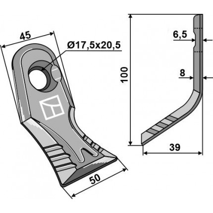 Y-образный нож быстросменная система