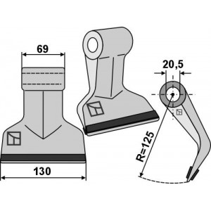 Било-молоток - PTA