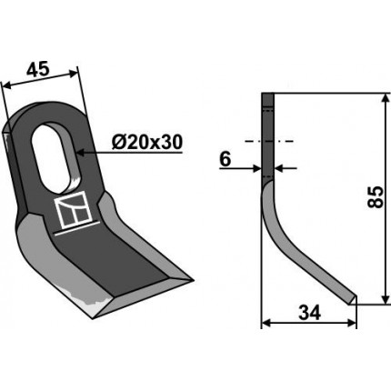 Y-образный нож