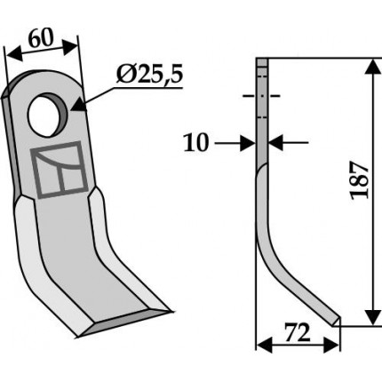 Y-образный нож