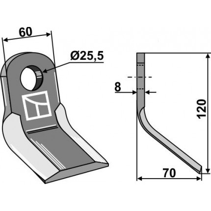 Y-образный нож