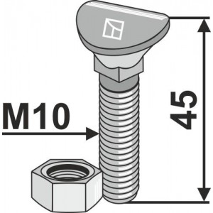 Планетарный болт - M10x45 - 10.9