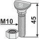 Планетарный болт - M10x45 - 10.9