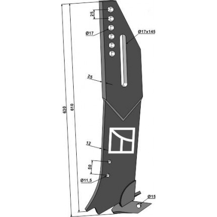 Стойка глубокорыхлителя „LD“