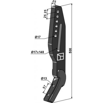 Стойка глубокорыхлителя „SL/ST“