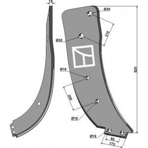 Стойка глубокорыхлителя