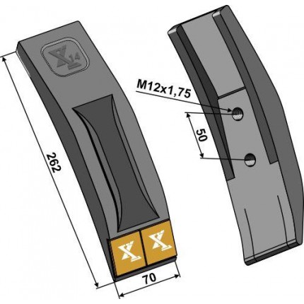 Долото карбид