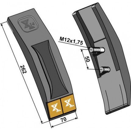 Долото карбид