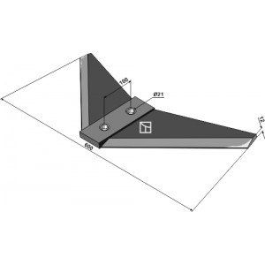 Стрельчатая лапа 600мм