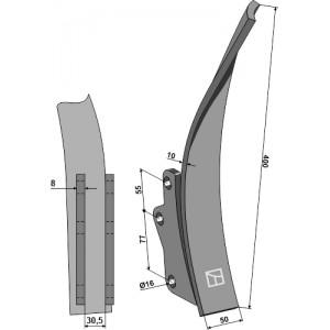 Дефлектор - правый