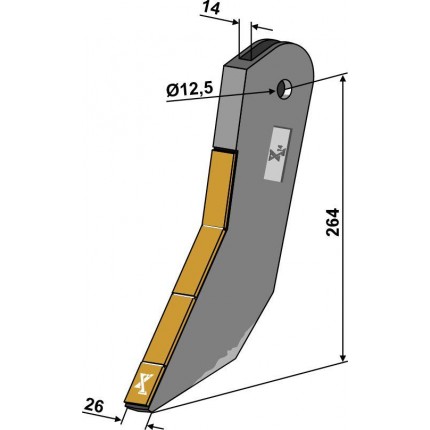 Лапа EP - карбид