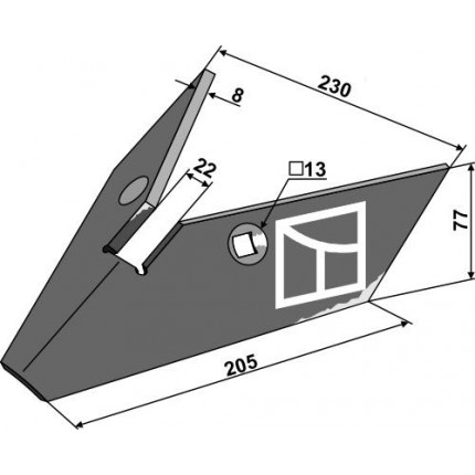 Лопасть лапы