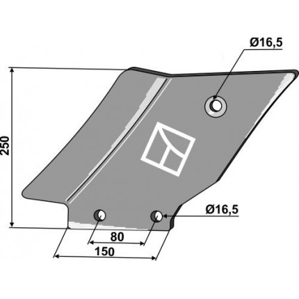 дефлектор левый
