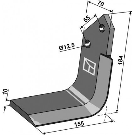 Боковое крыло - правое