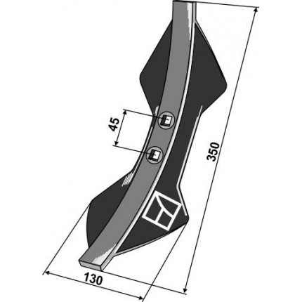 Лапа для системы Kongskilde