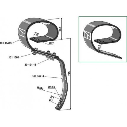 Плоскопружинная стойка GOLIATH