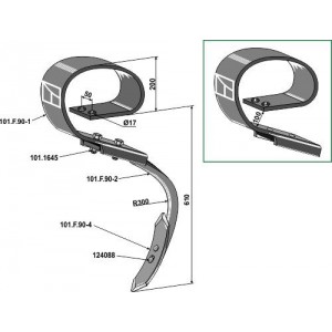 Плоскопружинная стойка Enzo