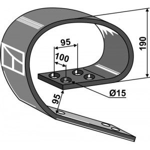 Пластинчатая пружина - 150 x 10