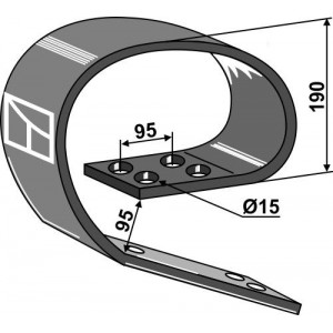 Пластинчатая пружина - 150 x 12