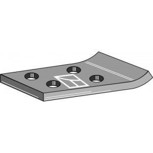 Крепежная плита, изогнутая