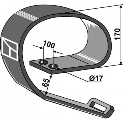Пластинчатая пружина - 150 x 12