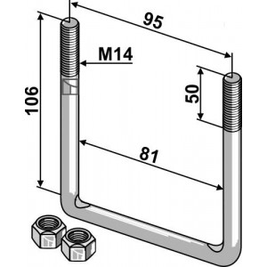 Стремянка М14