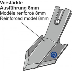 Лапа быстросменная 100 мм