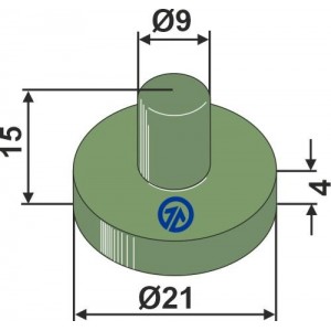 Опора фиксатора крепления лапы