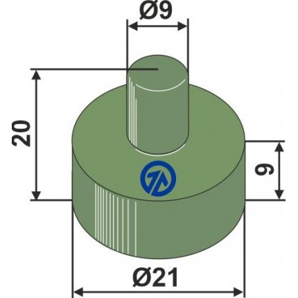 Резинопружинный элемент