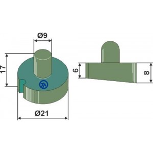 Резинопружинный элемент