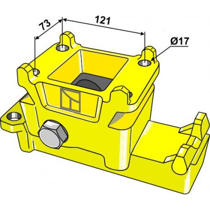 Крепление стойки