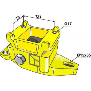 Крепление стойки