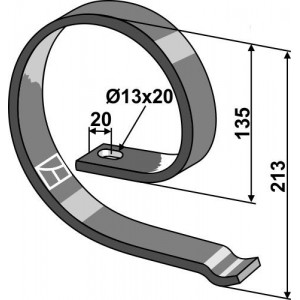 Усилитель S-образной стойки