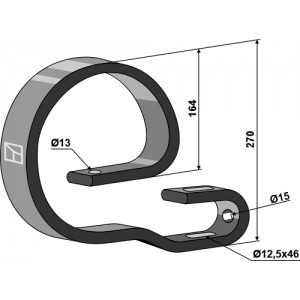 Пружина верхняя