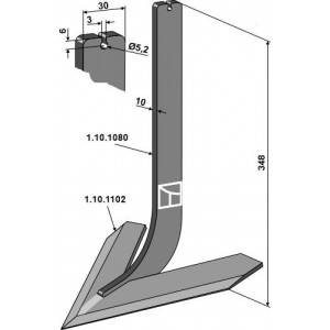Cтойка с лапой 200мм