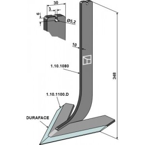 Cтойка с лапой 160мм - DURAFACE