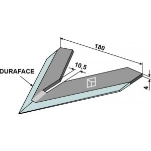 Лапа 180мм - DURAFACE
