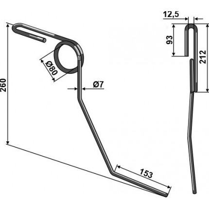 Загортач - правый