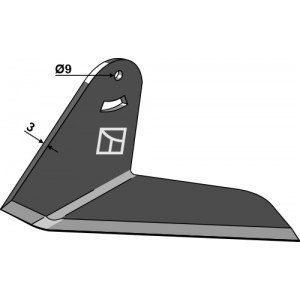 Угловой нож - левый