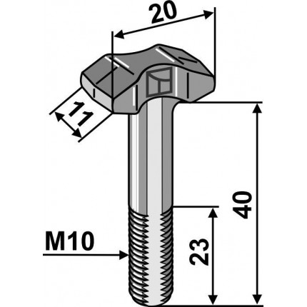 Болты для цепи