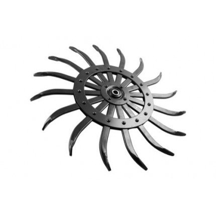 Поворотное колесо мотыги в сборе