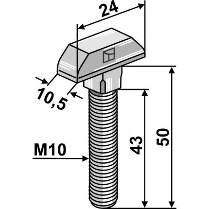Болты для цепи