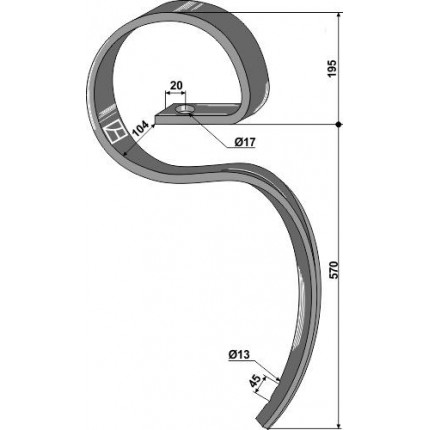 Большие пружинные стойки ''Elephant'' без лапа