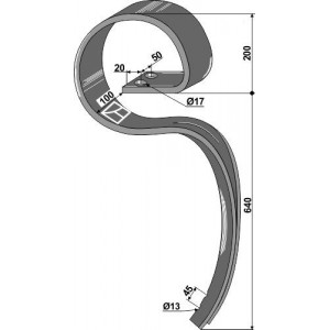 Большие пружинные стойки ''Atlas'' без лапа